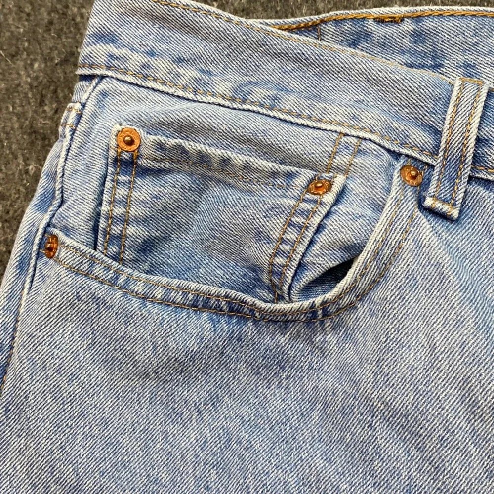 Levi 550 Relaxed Fit Jeans Sz‎ 40 Mens Blue Skater Streetwear Light Wash Denim